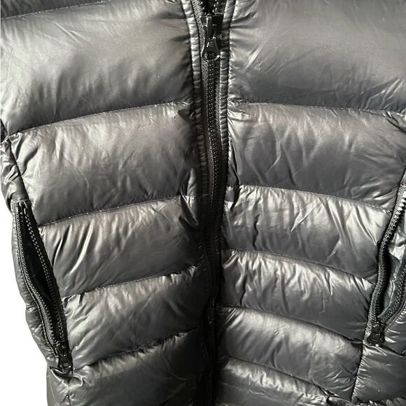 American Eagle Puffer Down Coat Black Size Small - Picture 4 of 10